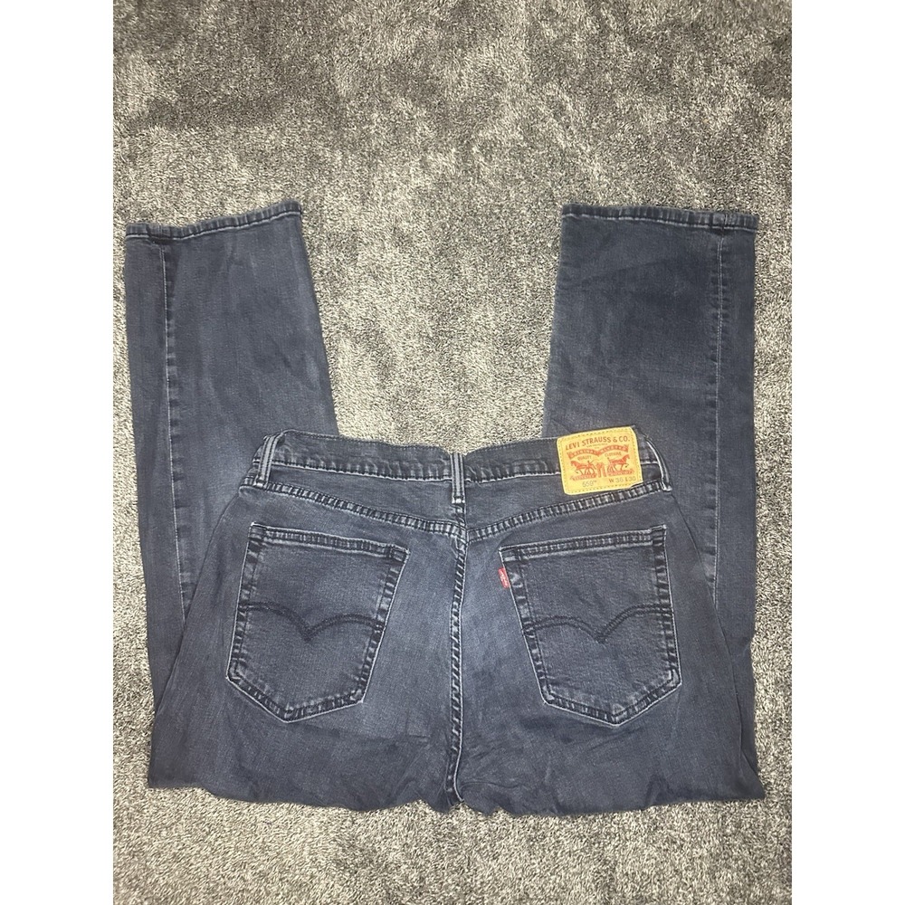 Levi's 559 Jeans Mens 36x30 Relaxed Straight Dark Wash Blue Denim